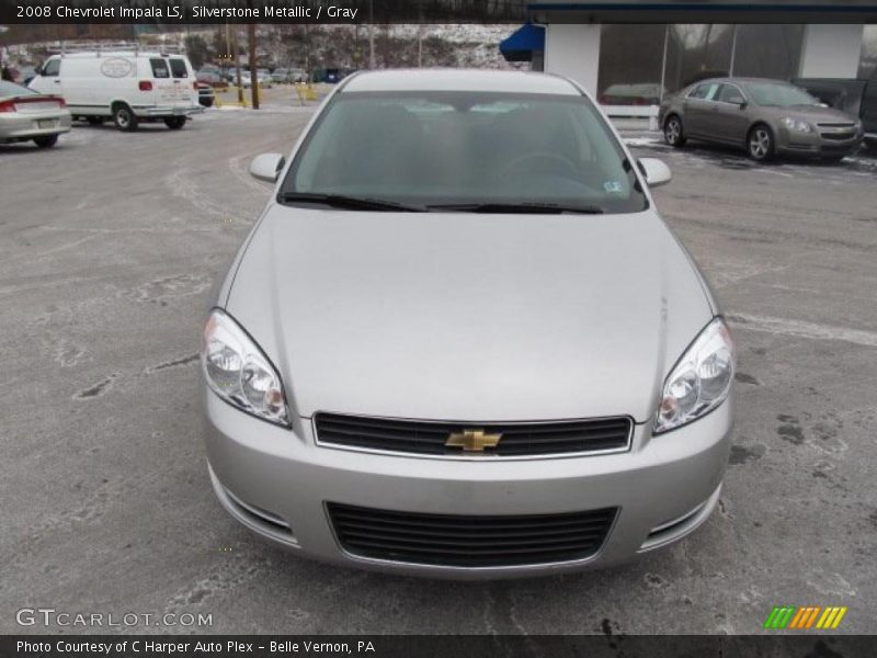 Silverstone Metallic / Gray 2008 Chevrolet Impala LS