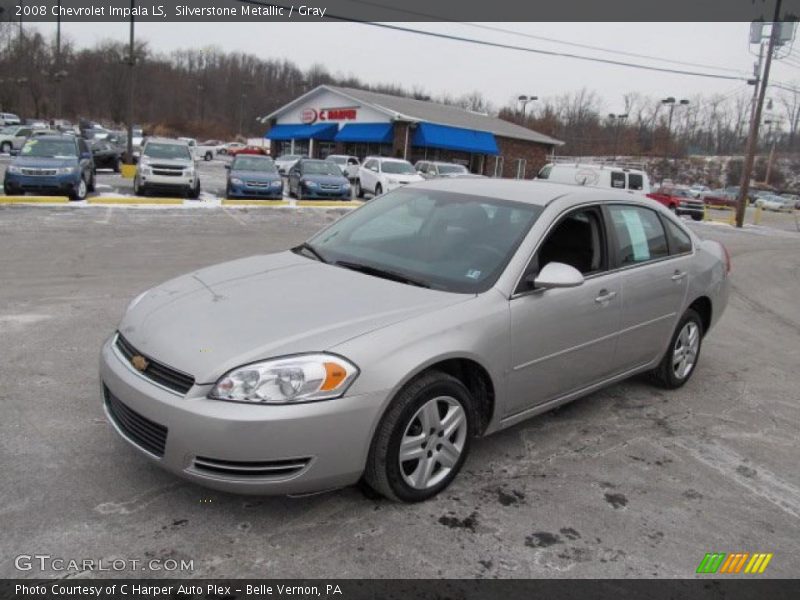 Silverstone Metallic / Gray 2008 Chevrolet Impala LS