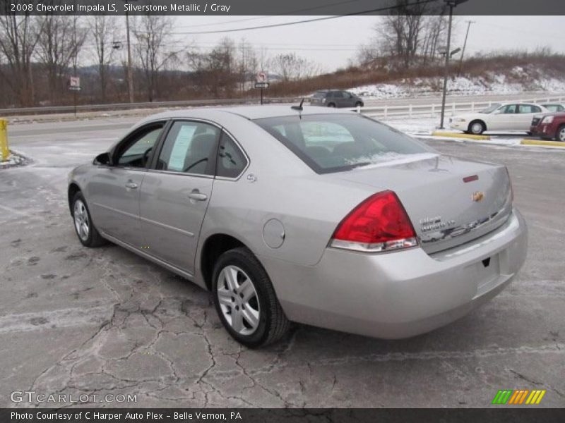 Silverstone Metallic / Gray 2008 Chevrolet Impala LS