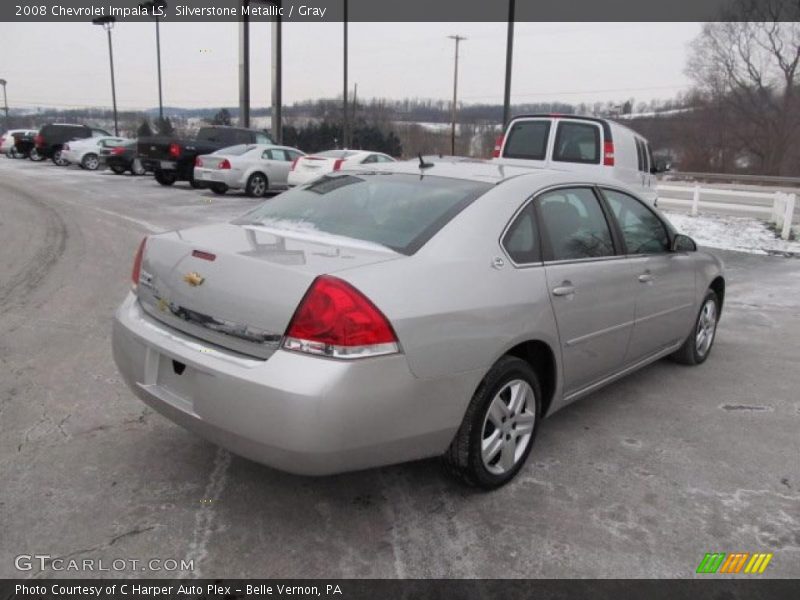Silverstone Metallic / Gray 2008 Chevrolet Impala LS