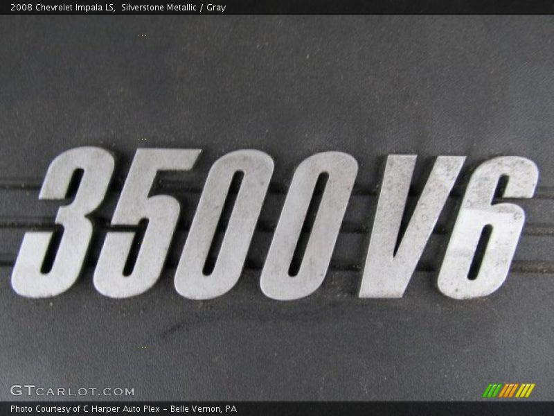 Silverstone Metallic / Gray 2008 Chevrolet Impala LS