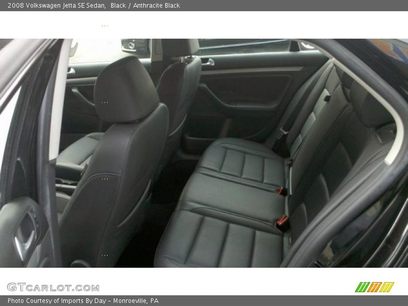 Black / Anthracite Black 2008 Volkswagen Jetta SE Sedan