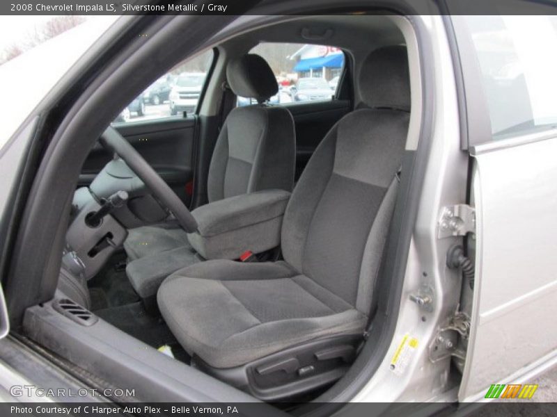 Silverstone Metallic / Gray 2008 Chevrolet Impala LS