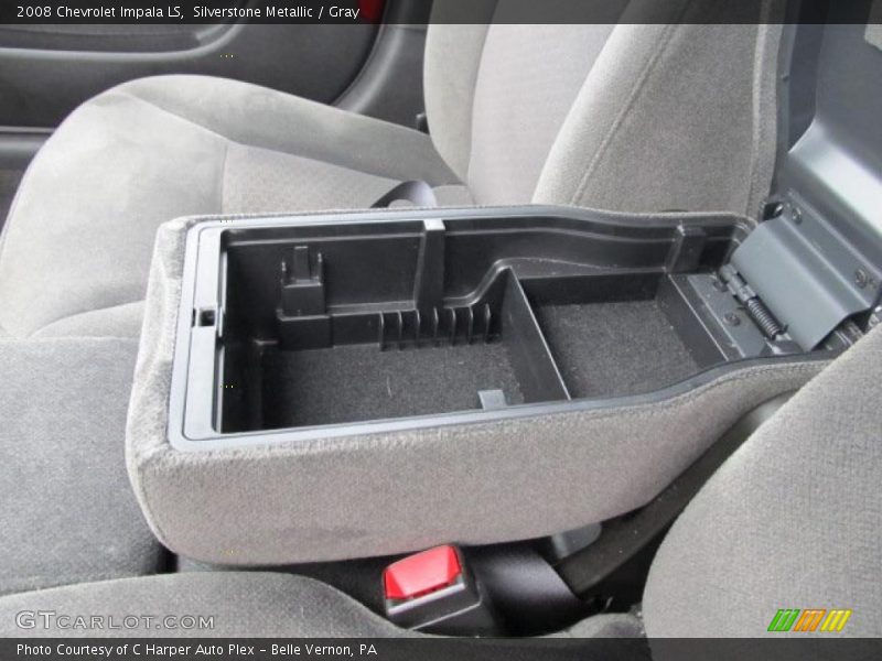 Silverstone Metallic / Gray 2008 Chevrolet Impala LS