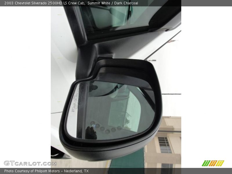 Summit White / Dark Charcoal 2003 Chevrolet Silverado 2500HD LS Crew Cab
