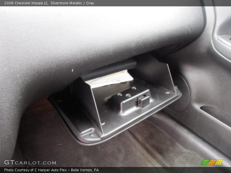 Silverstone Metallic / Gray 2008 Chevrolet Impala LS