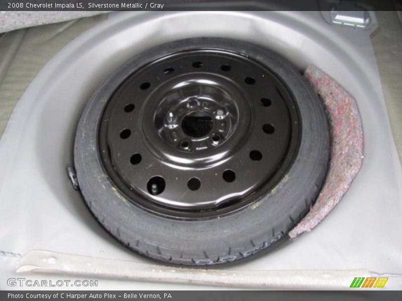 Silverstone Metallic / Gray 2008 Chevrolet Impala LS