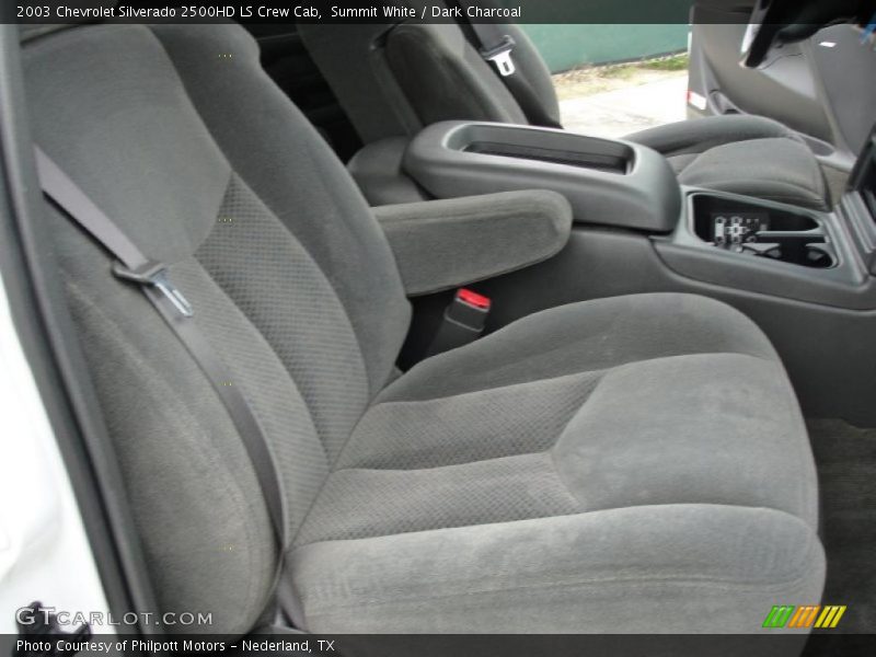 Summit White / Dark Charcoal 2003 Chevrolet Silverado 2500HD LS Crew Cab