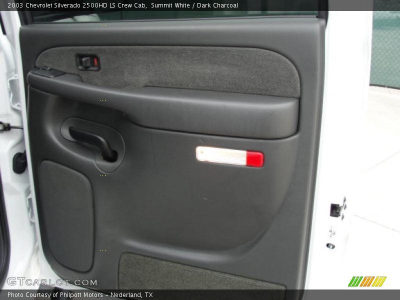 Summit White / Dark Charcoal 2003 Chevrolet Silverado 2500HD LS Crew Cab