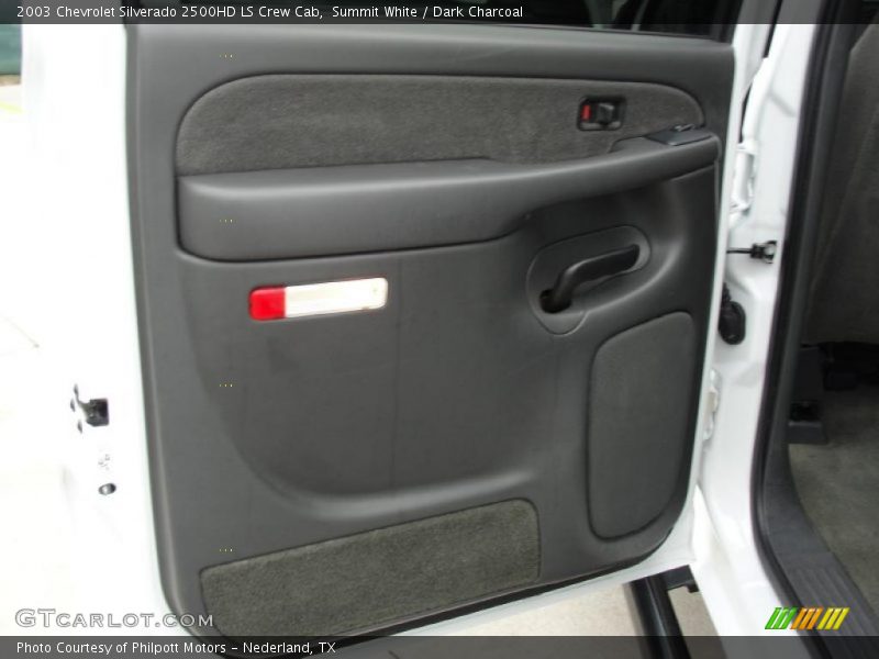 Summit White / Dark Charcoal 2003 Chevrolet Silverado 2500HD LS Crew Cab