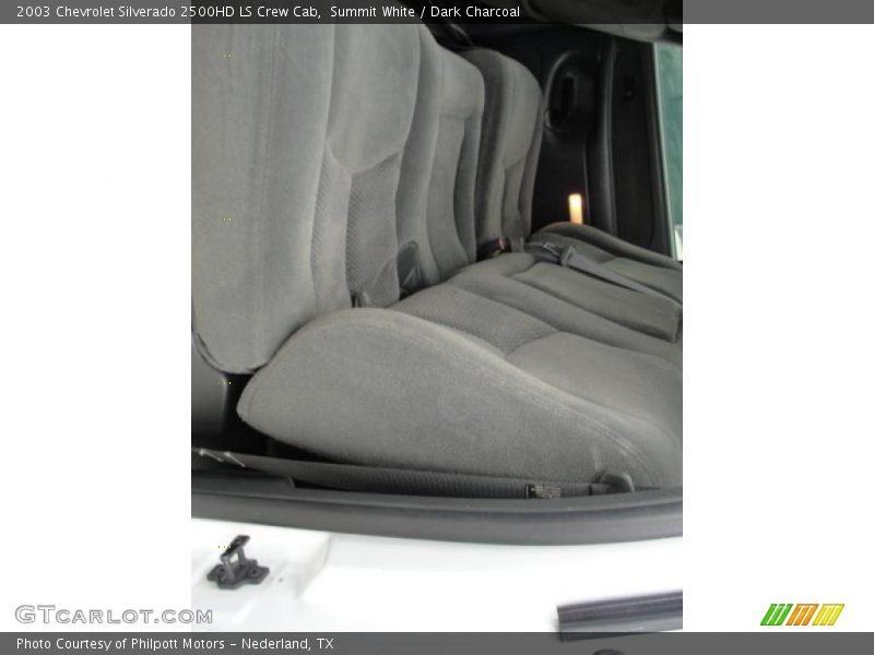 Summit White / Dark Charcoal 2003 Chevrolet Silverado 2500HD LS Crew Cab