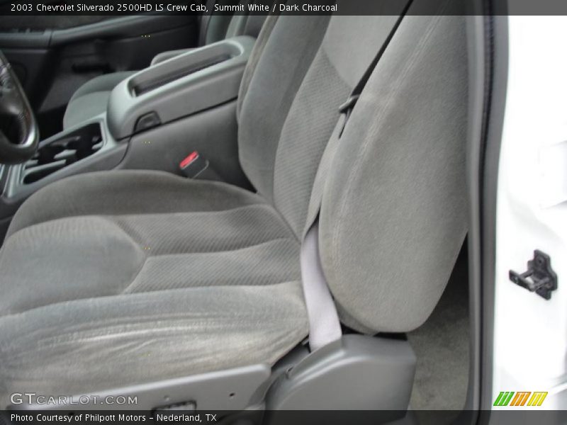 Summit White / Dark Charcoal 2003 Chevrolet Silverado 2500HD LS Crew Cab