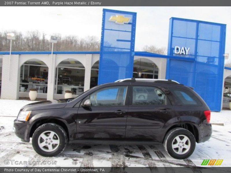 Purple Haze Metallic / Ebony 2007 Pontiac Torrent AWD