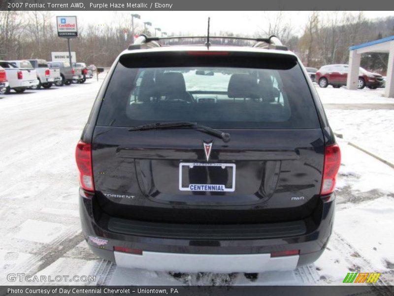 Purple Haze Metallic / Ebony 2007 Pontiac Torrent AWD