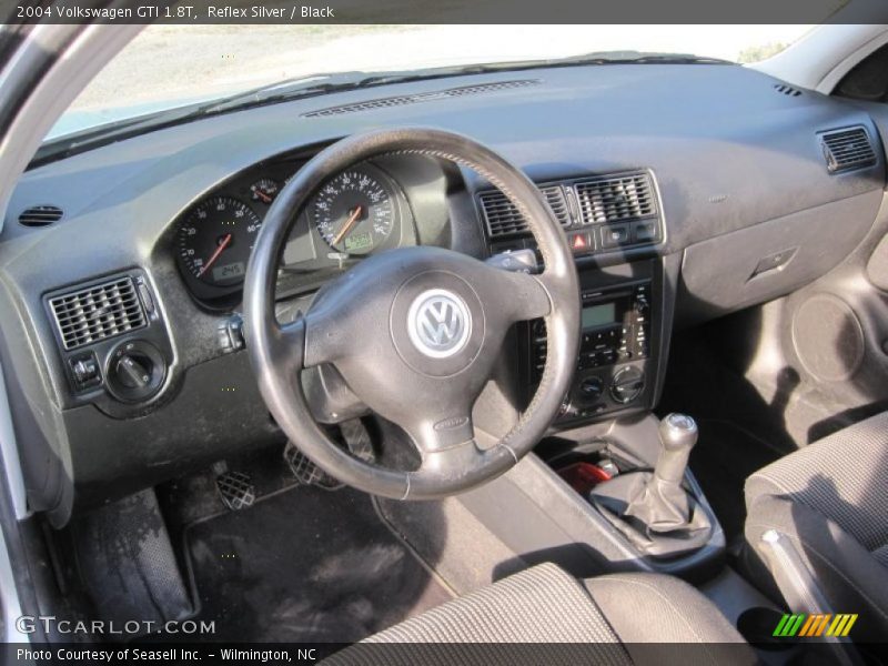 Reflex Silver / Black 2004 Volkswagen GTI 1.8T