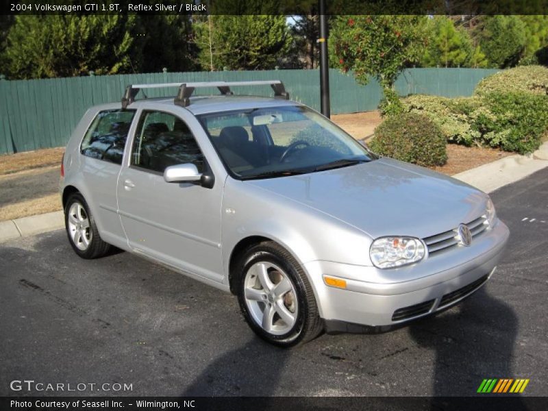 Reflex Silver / Black 2004 Volkswagen GTI 1.8T