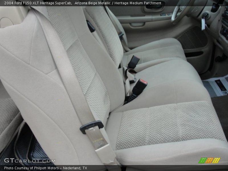  2004 F150 XLT Heritage SuperCab Heritage Medium Parchment Interior
