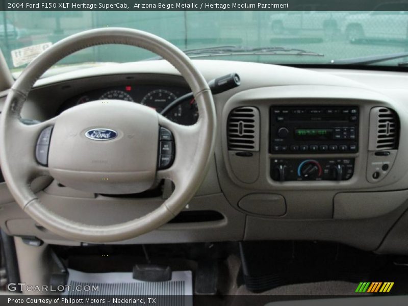 Dashboard of 2004 F150 XLT Heritage SuperCab