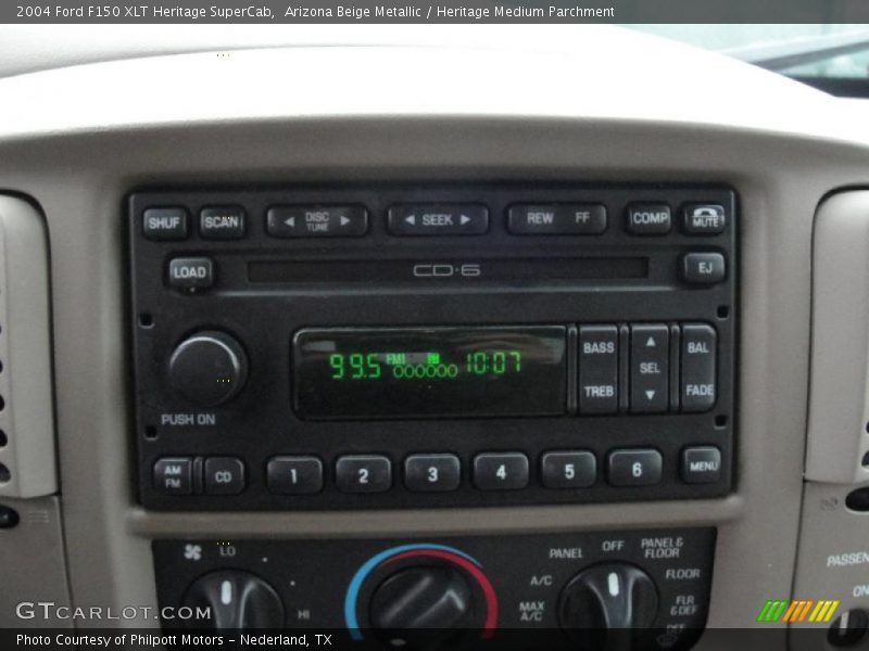 Controls of 2004 F150 XLT Heritage SuperCab