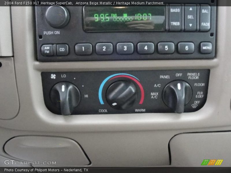 Controls of 2004 F150 XLT Heritage SuperCab