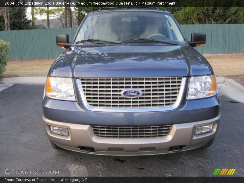 Medium Wedgewood Blue Metallic / Medium Parchment 2004 Ford Expedition Eddie Bauer 4x4