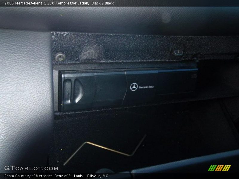 Black / Black 2005 Mercedes-Benz C 230 Kompressor Sedan