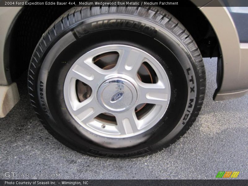 Medium Wedgewood Blue Metallic / Medium Parchment 2004 Ford Expedition Eddie Bauer 4x4