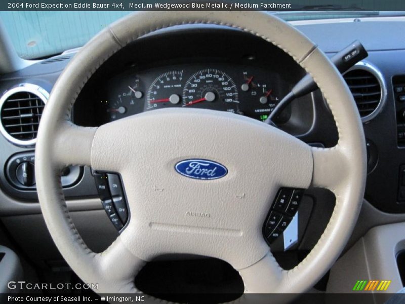 Medium Wedgewood Blue Metallic / Medium Parchment 2004 Ford Expedition Eddie Bauer 4x4