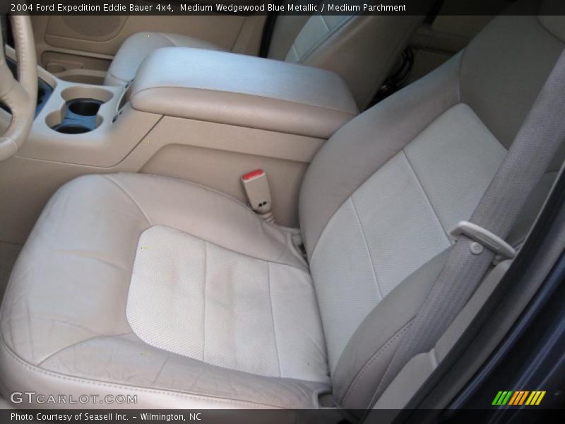 Medium Wedgewood Blue Metallic / Medium Parchment 2004 Ford Expedition Eddie Bauer 4x4