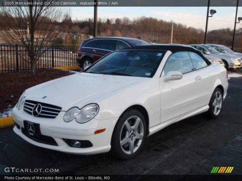Front 3/4 View of 2005 CLK 500 Cabriolet