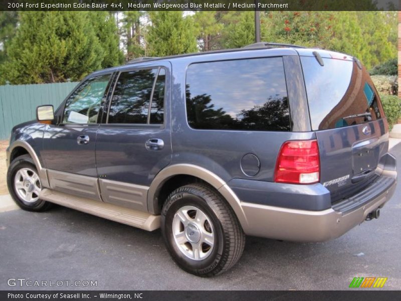 Medium Wedgewood Blue Metallic / Medium Parchment 2004 Ford Expedition Eddie Bauer 4x4