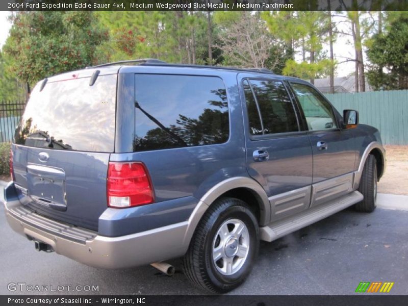 Medium Wedgewood Blue Metallic / Medium Parchment 2004 Ford Expedition Eddie Bauer 4x4