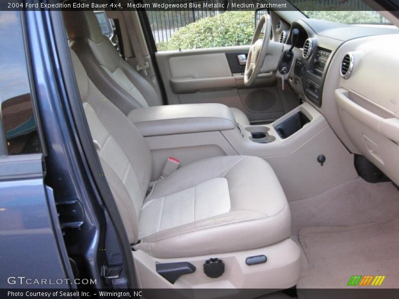 Medium Wedgewood Blue Metallic / Medium Parchment 2004 Ford Expedition Eddie Bauer 4x4