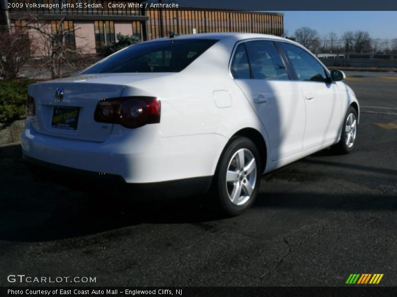 Candy White / Anthracite 2009 Volkswagen Jetta SE Sedan