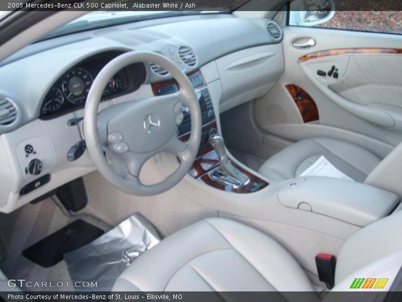  2005 CLK 500 Cabriolet Ash Interior