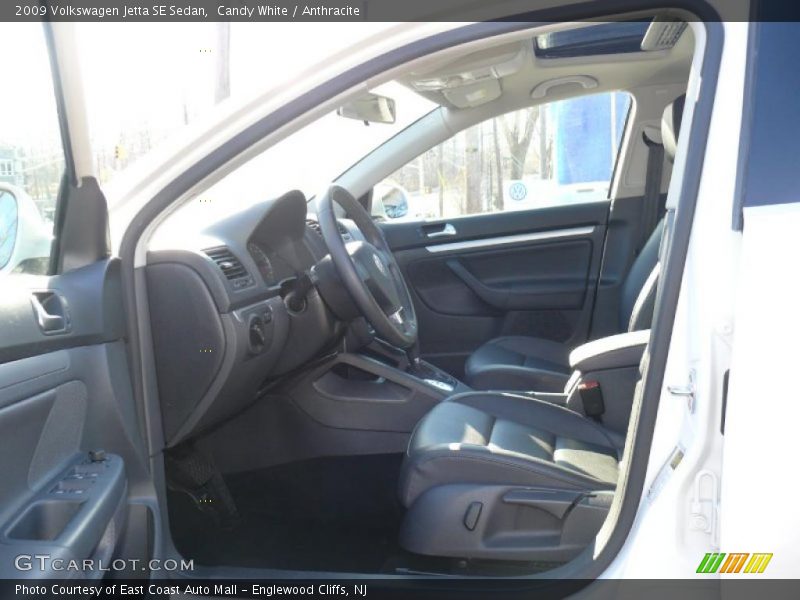 Candy White / Anthracite 2009 Volkswagen Jetta SE Sedan