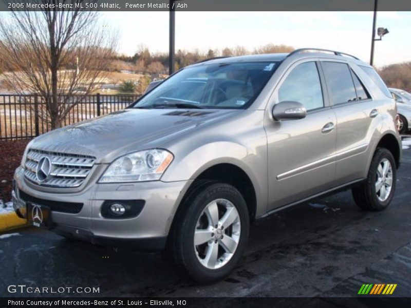 Pewter Metallic / Ash 2006 Mercedes-Benz ML 500 4Matic