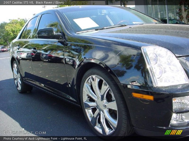 Black Raven / Ebony 2007 Cadillac STS V8