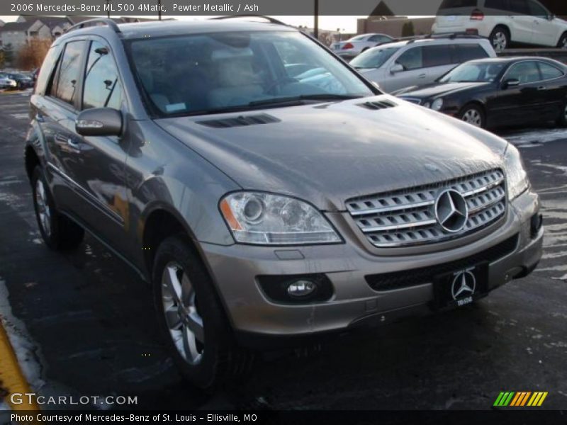 Pewter Metallic / Ash 2006 Mercedes-Benz ML 500 4Matic