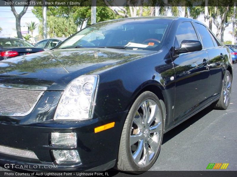 Black Raven / Ebony 2007 Cadillac STS V8