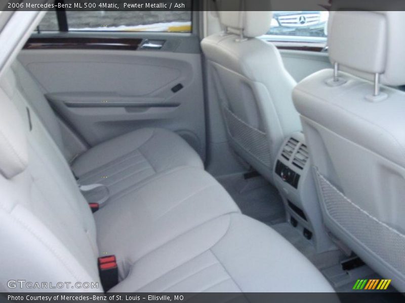 Pewter Metallic / Ash 2006 Mercedes-Benz ML 500 4Matic