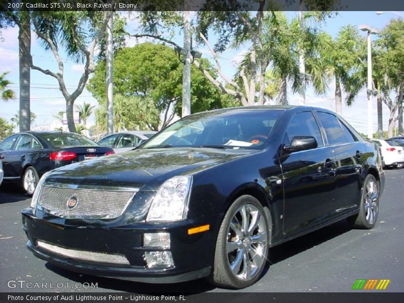 Black Raven / Ebony 2007 Cadillac STS V8