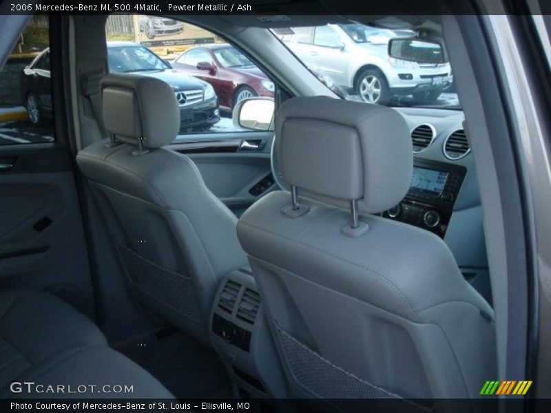 Pewter Metallic / Ash 2006 Mercedes-Benz ML 500 4Matic