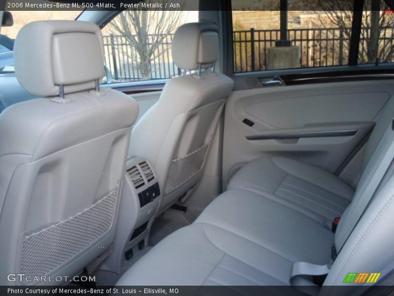 Pewter Metallic / Ash 2006 Mercedes-Benz ML 500 4Matic