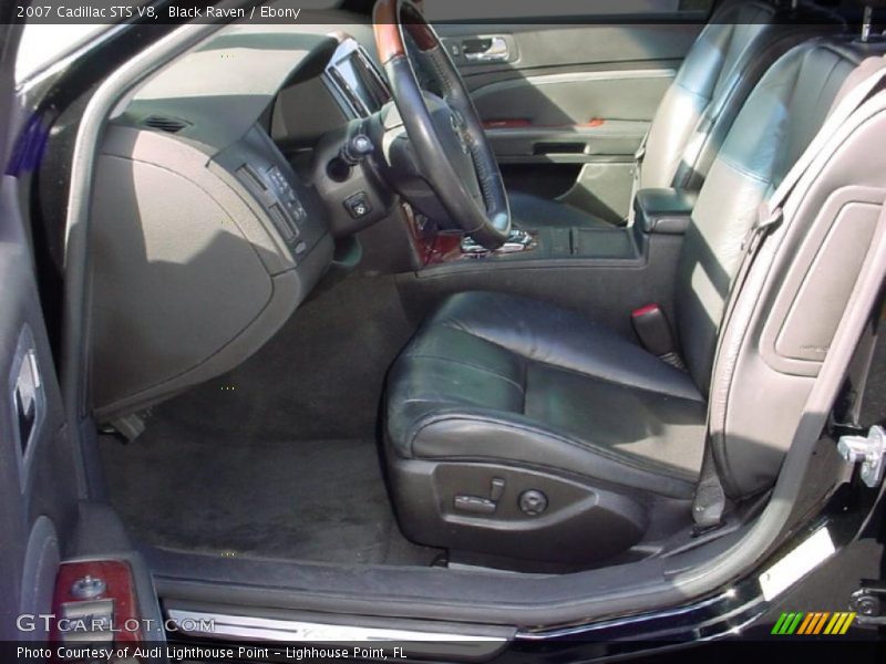 Black Raven / Ebony 2007 Cadillac STS V8