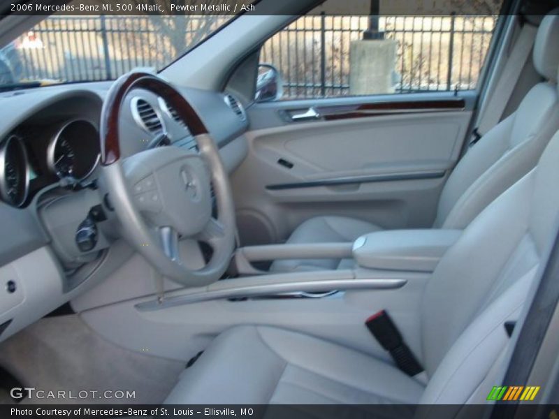 Pewter Metallic / Ash 2006 Mercedes-Benz ML 500 4Matic