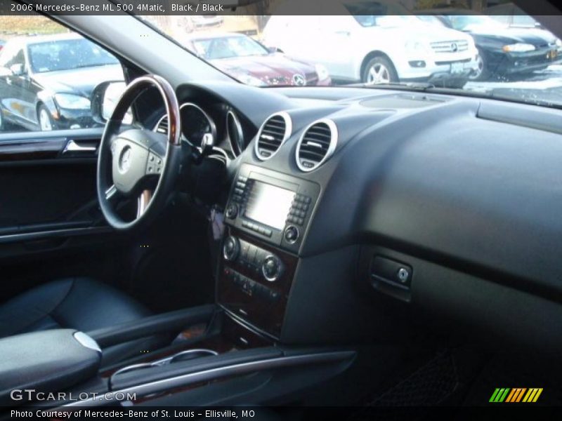 Black / Black 2006 Mercedes-Benz ML 500 4Matic