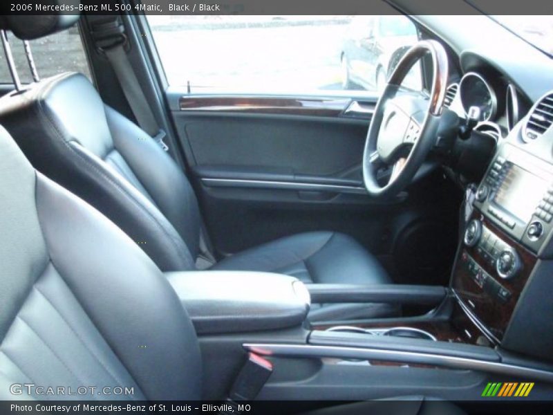Black / Black 2006 Mercedes-Benz ML 500 4Matic
