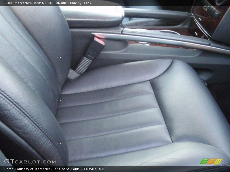 Black / Black 2006 Mercedes-Benz ML 500 4Matic