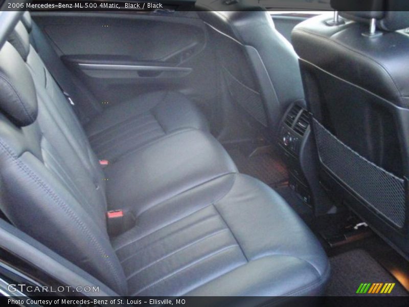 Black / Black 2006 Mercedes-Benz ML 500 4Matic